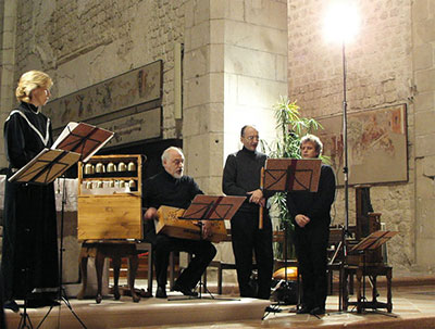 L'Ensemble Dramsam in concerto a Venzone nel 2007